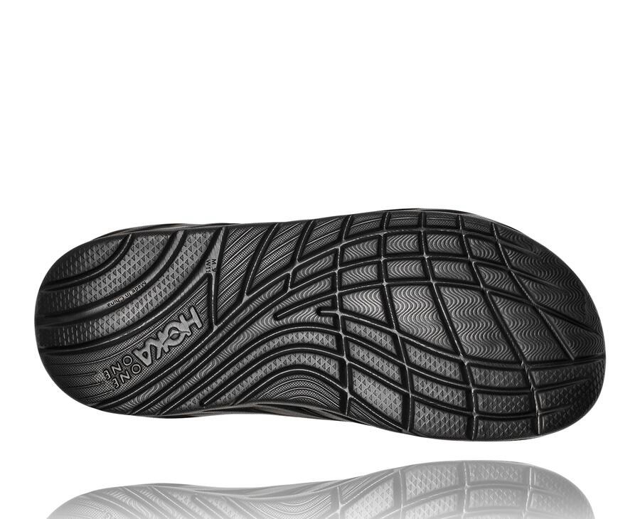 Hoka One One Slide Damske Čierne/Zlate - Ora Recovery CNY - 13457-JLRO